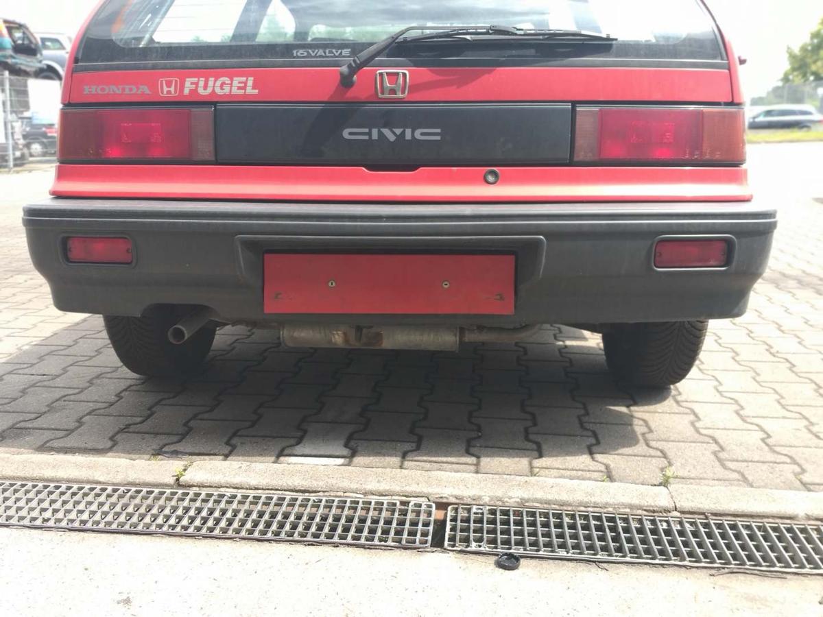 Honda Civic EC8 original Stoßstange Stossfänger hinten Bj.1991